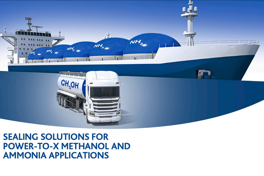The Future of Power-to-X: Reliable Sealing for Methanol & Ammonia
