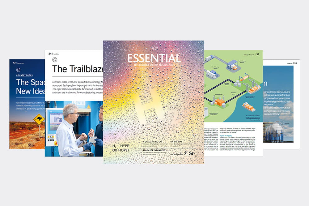 Mockup of ESSENTIAL magazine issue November 2024