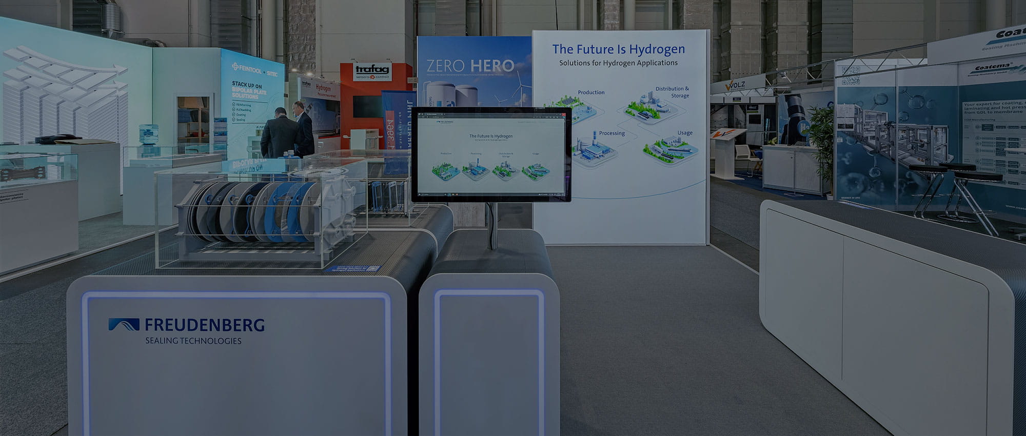 Hydrogen Technology Expo in Hamburg - virtual booth