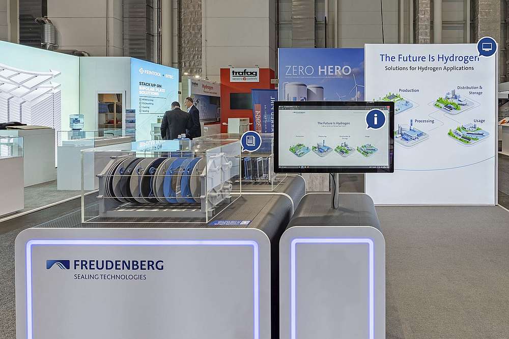 Hydrogen Technology Expo in Hamburg - virtual booth