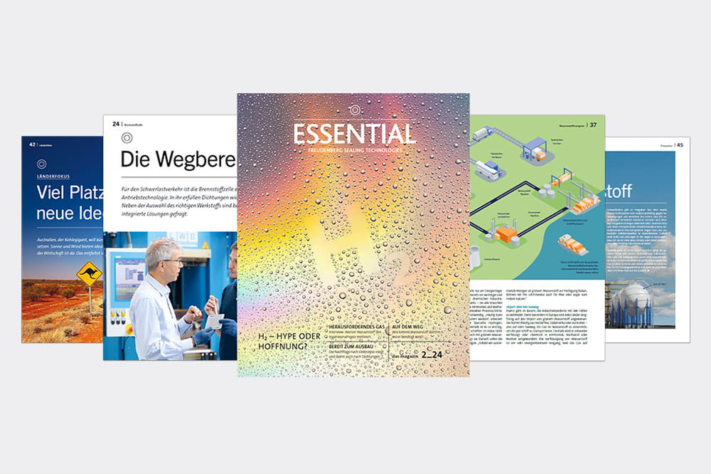 Mockup der Zeitschrift ESSENTIAL Ausgabe November 2024