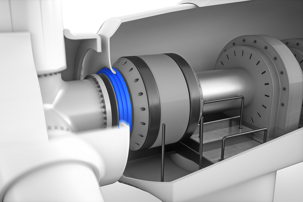 New Radial Shaft Seal Ring in Wind Turbines